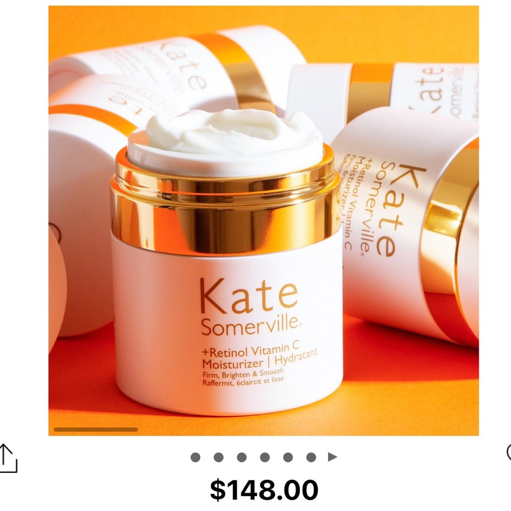 bnib kate Somerville + retinol vitamin c moisturizer